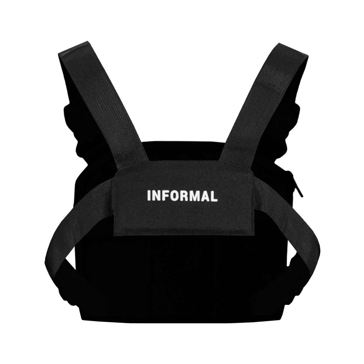 Logo Chest Bag : Black