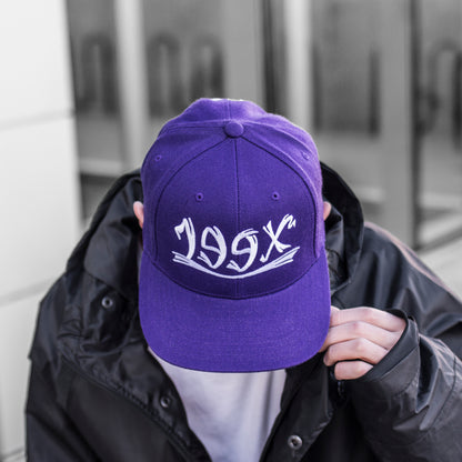 90's Snapback : Purple