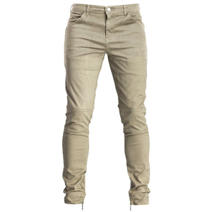 Pantalon Zip Cheville : Kaki