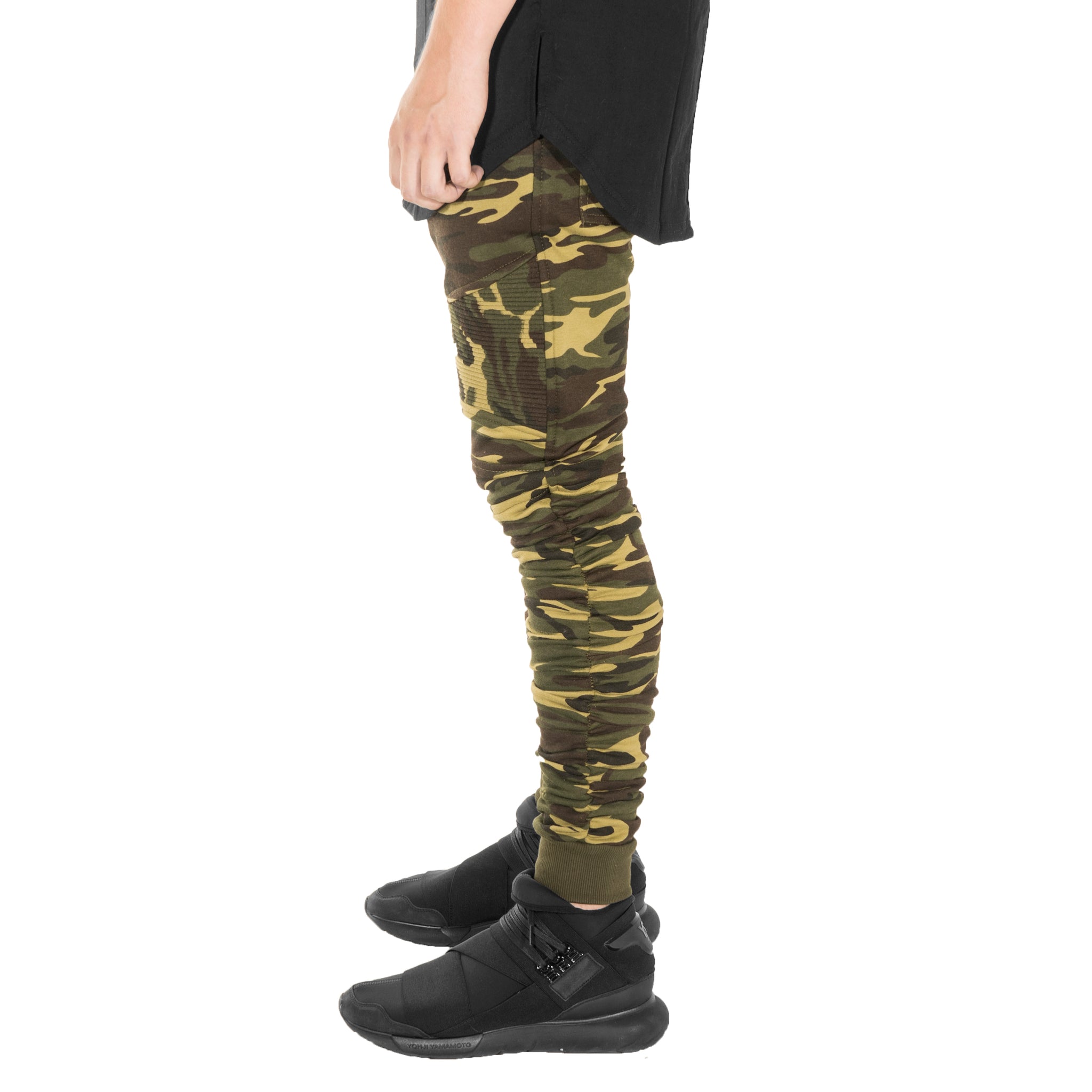 Pantalon de jogging Biker Gathered 2.0 : camouflage