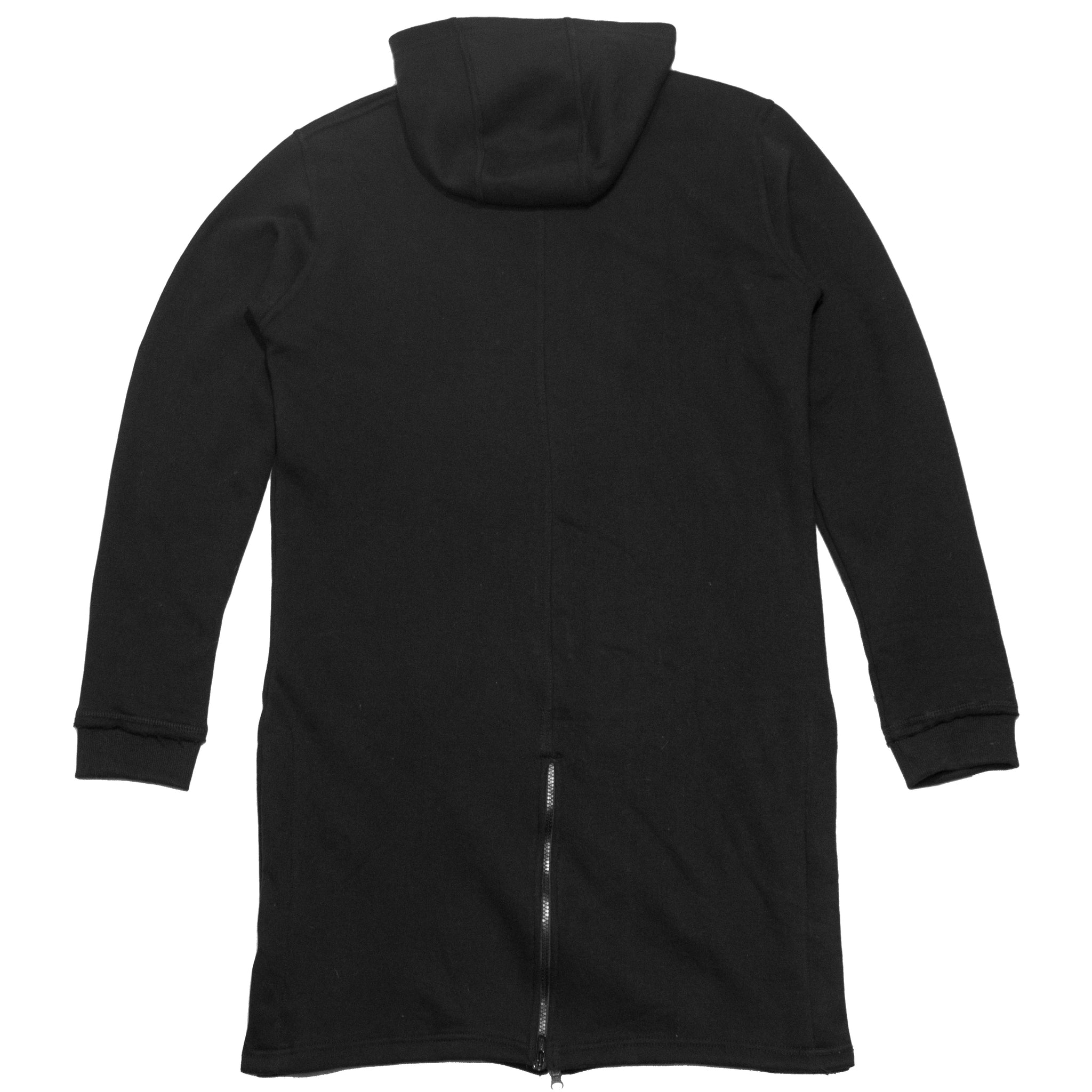 Raw Trench-Hoody : Black