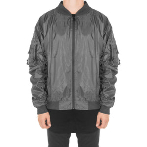 Chaqueta bomber Escape: carbón