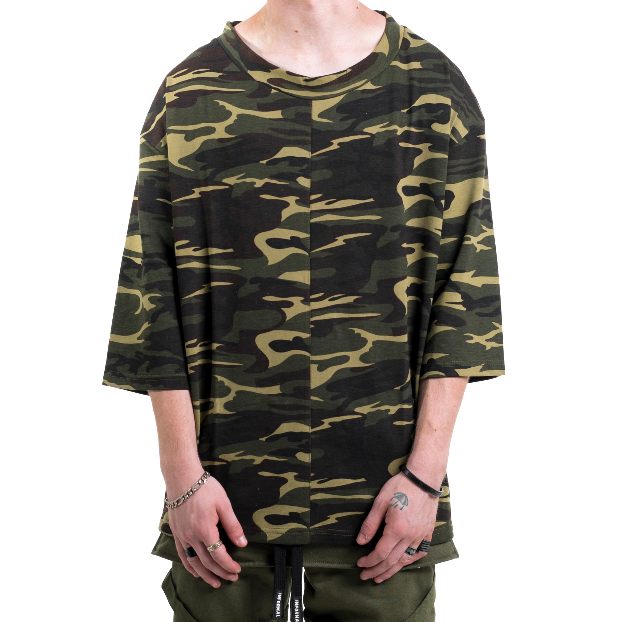 INFORMAL APPAREL  Baseball Jersey : Duck Camo