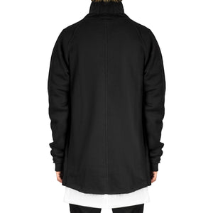 Sweat Capuche Zippé : Noir