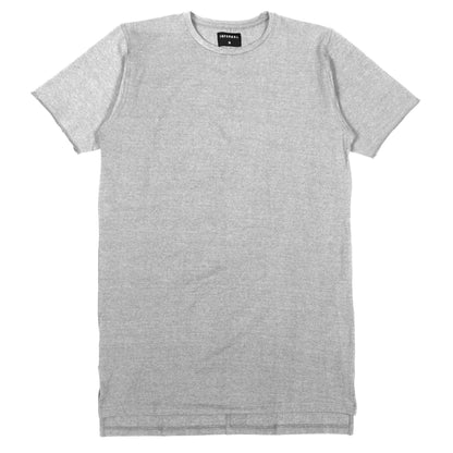 Camiseta desplegable: gris jaspeado