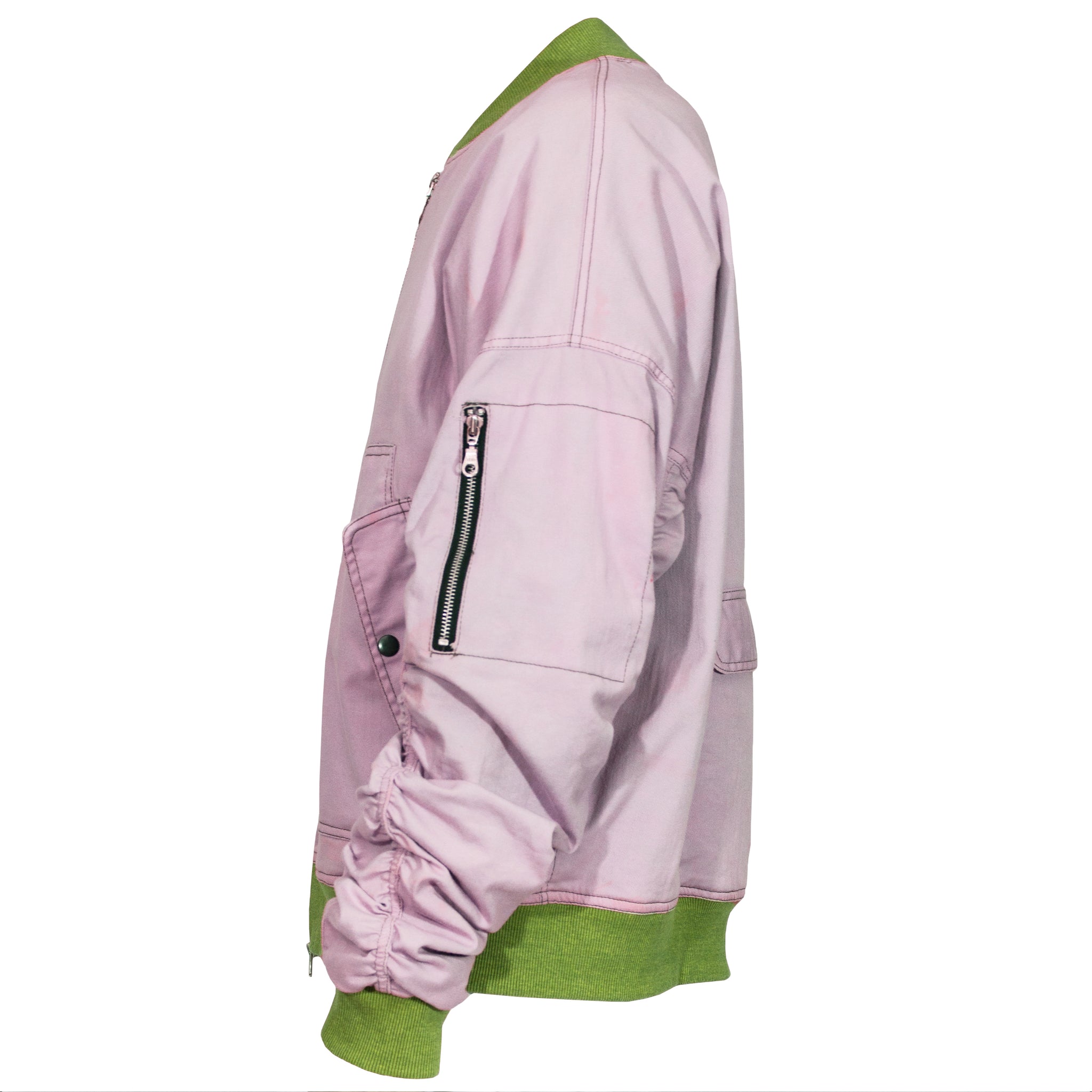 IA-1 Bomber Jacket : Light Ochra Denim