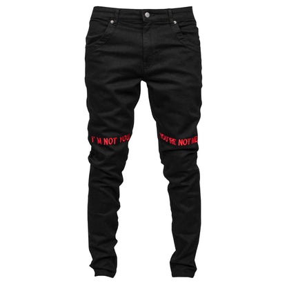 INYYNM Jeans : Black