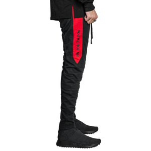 YNM Ankle Zip Trackpants : Bred
