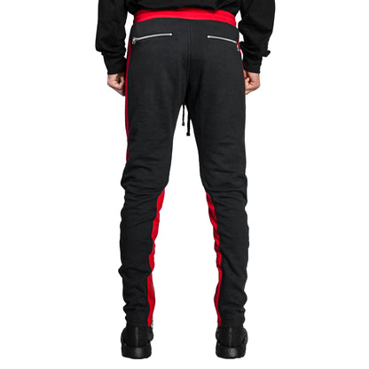YNM Ankle Zip Trackpants : Bred
