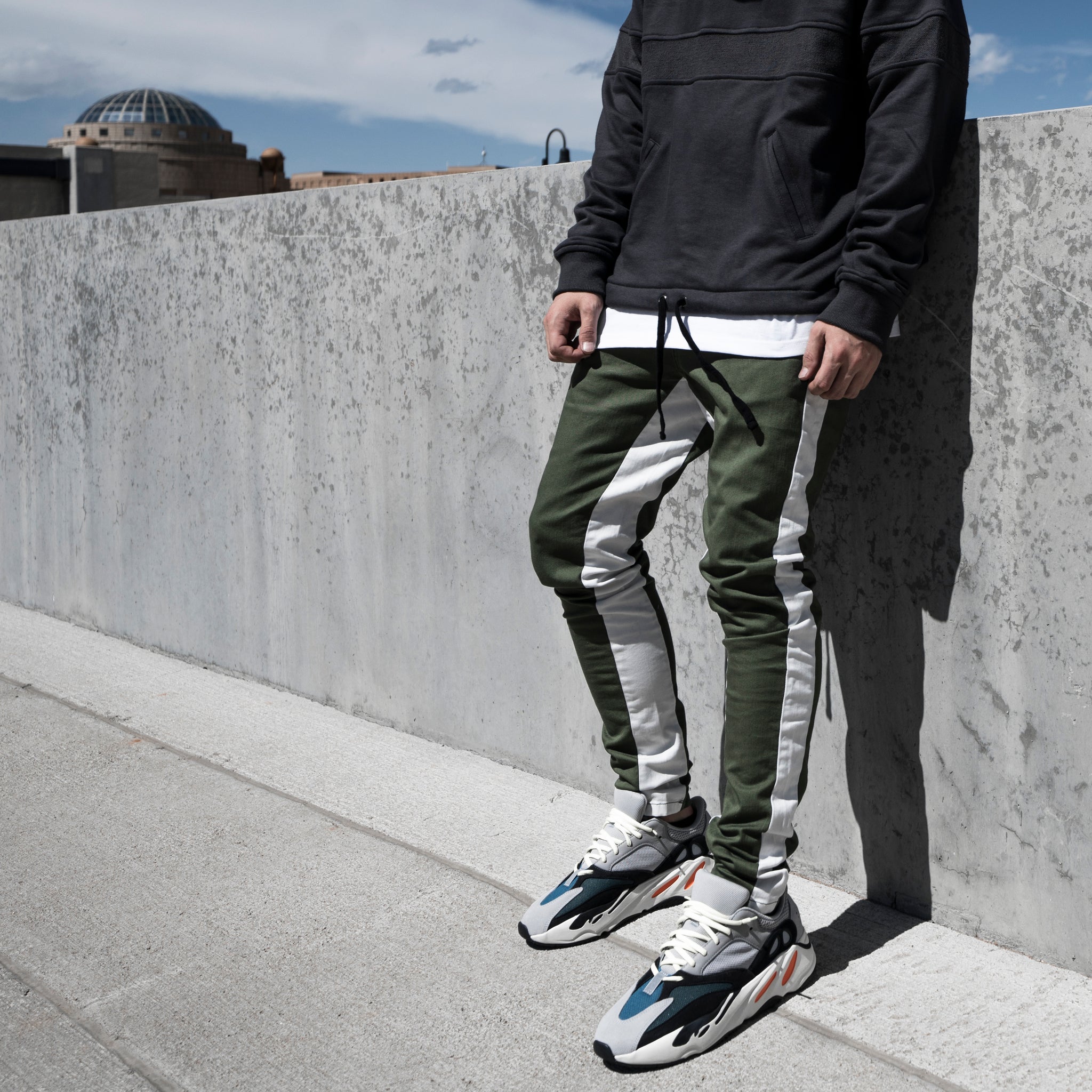 Jean Track : Olive