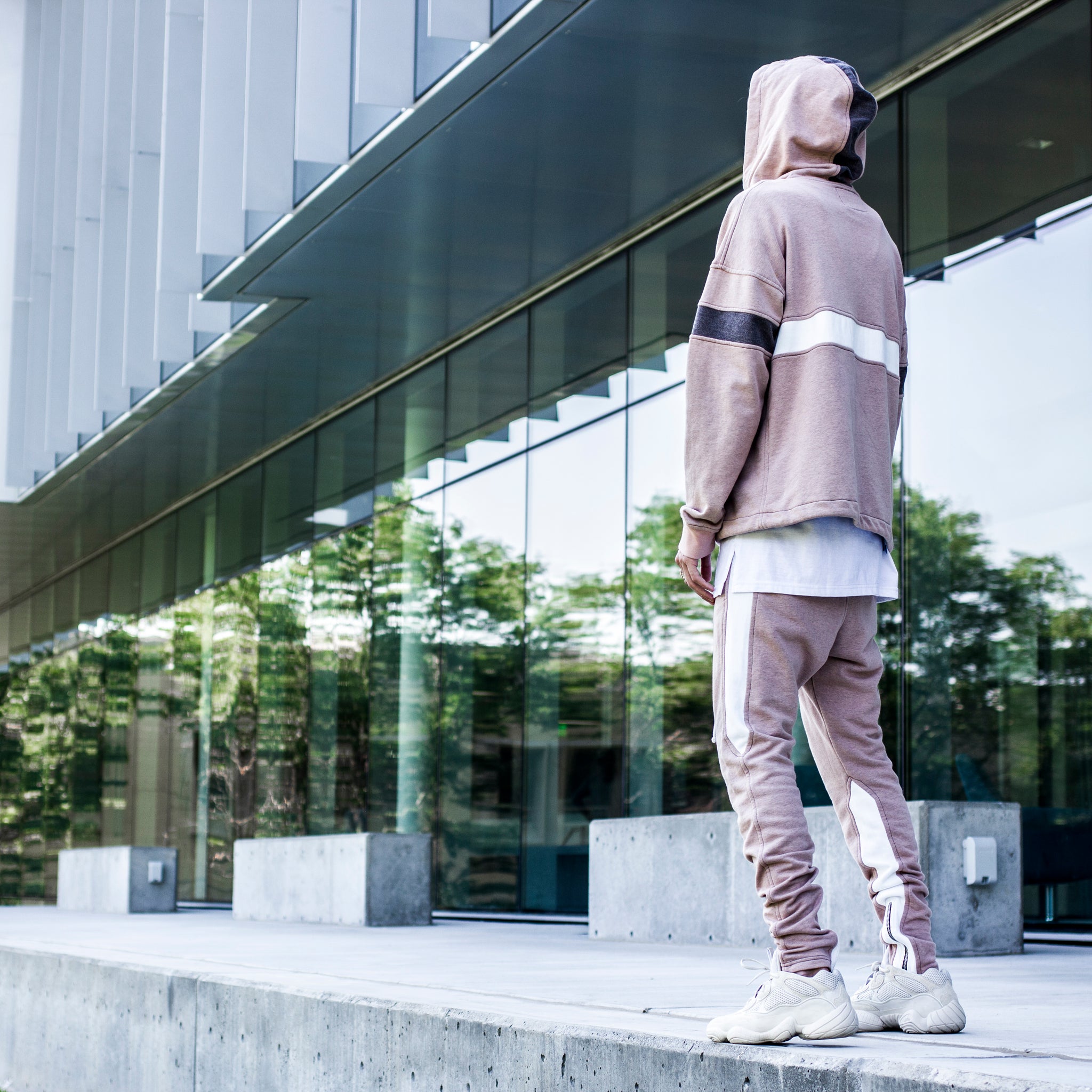 Inversion Hoody : Pink/White