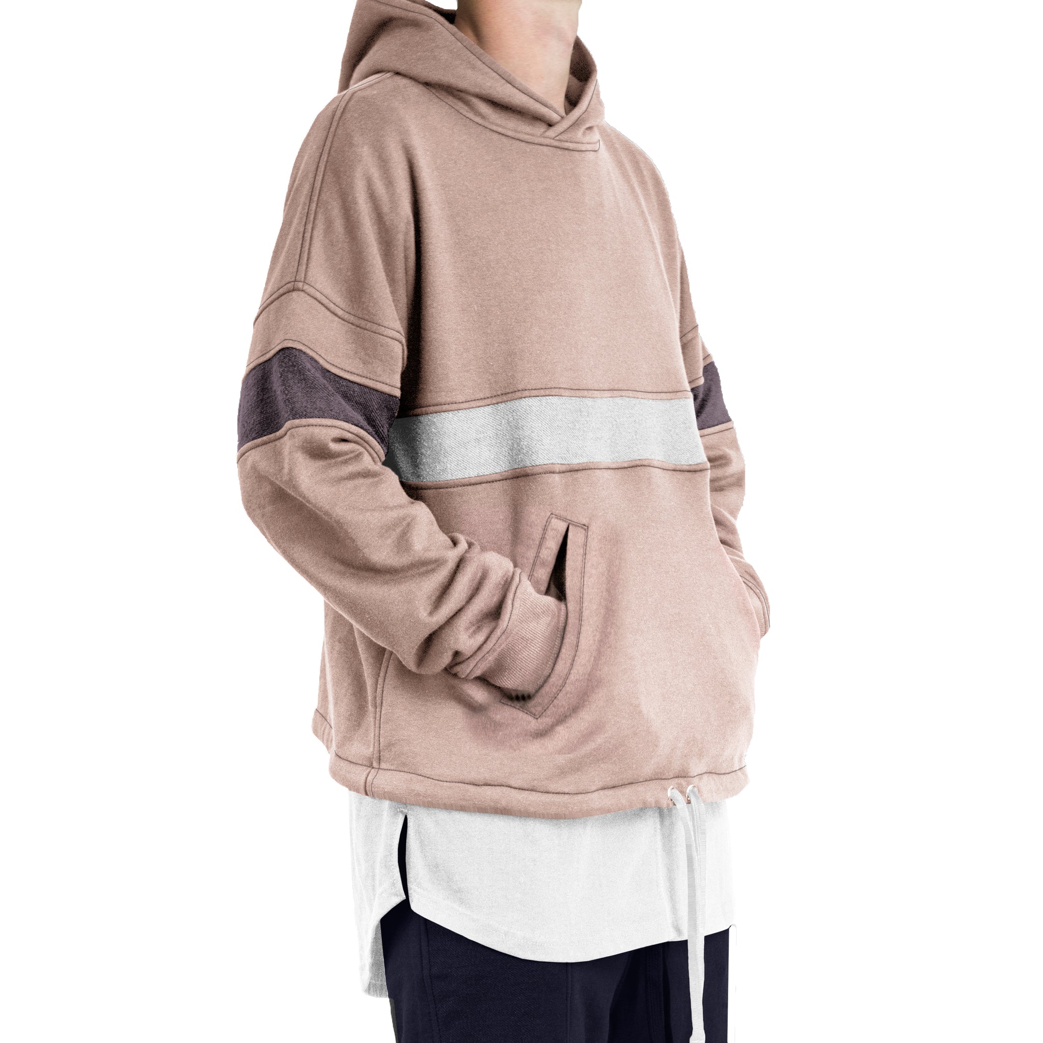 Inversion Hoody : Pink/White