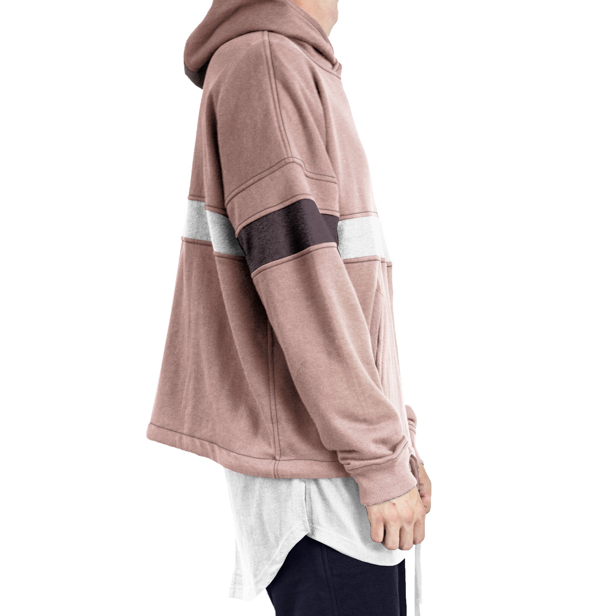 Inversion Hoody : Pink/White