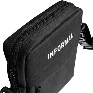 Logo Shoulder Pack : Black/White