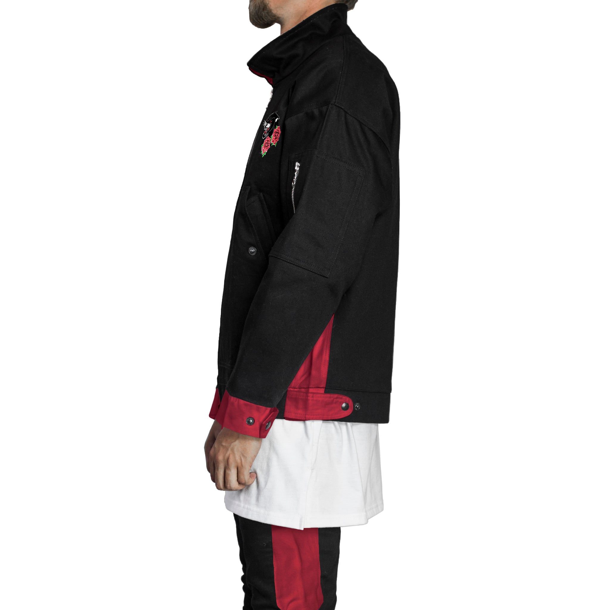 Panther Denim Pilot Jacket : Bred