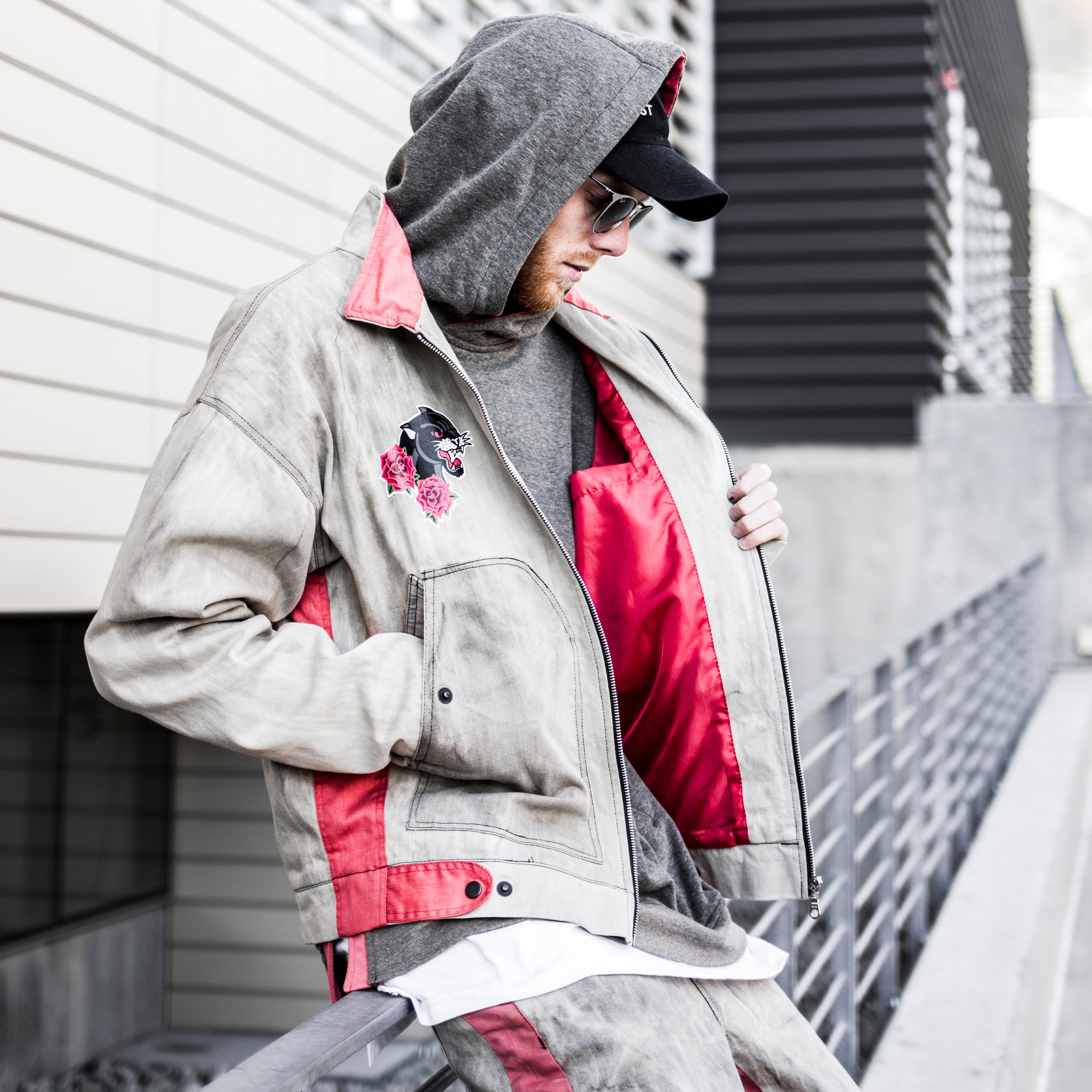 INFORMAL APPAREL | Panther Pilot Jacket 2.0 : Pharaoh/Peach