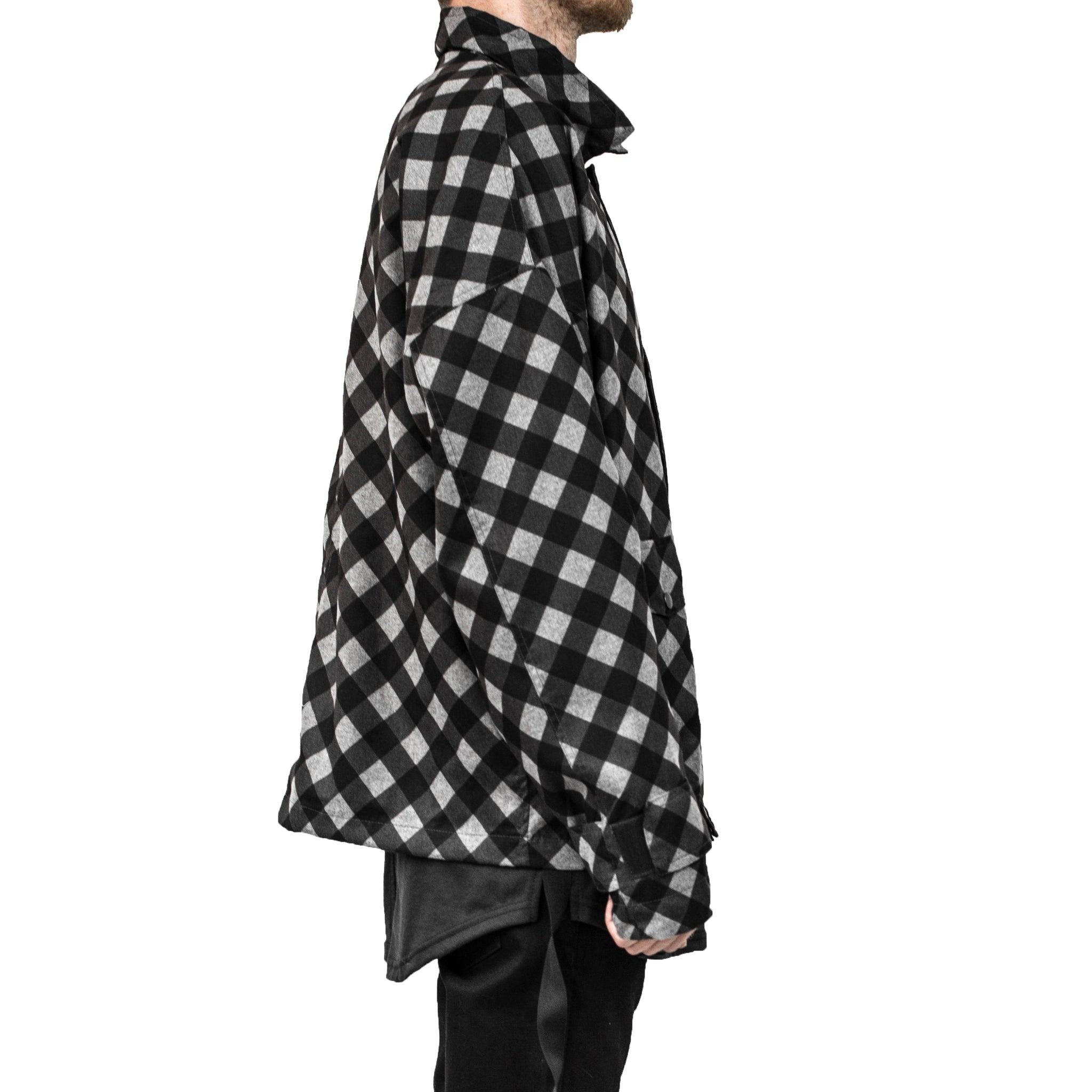 I-65 Pilot Jacket : Diagonal Buffalo Plaid