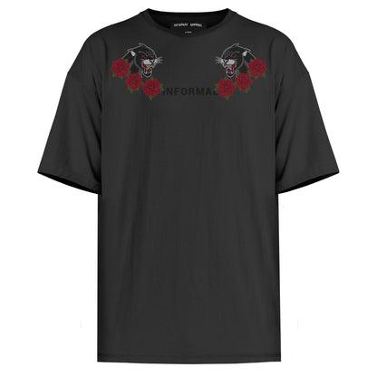 T-shirt Panthère : Noir