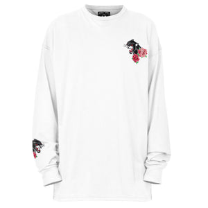 Panther Longsleeve : White