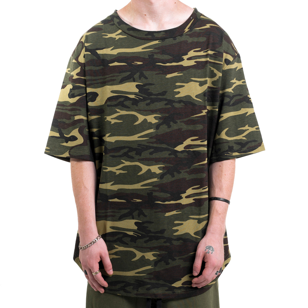 T-shirt pétoncle : camouflage