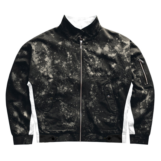 Splatter Jacket : Black Denim