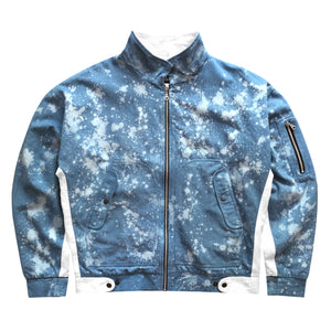 Splatter Jacket : Blue Denim