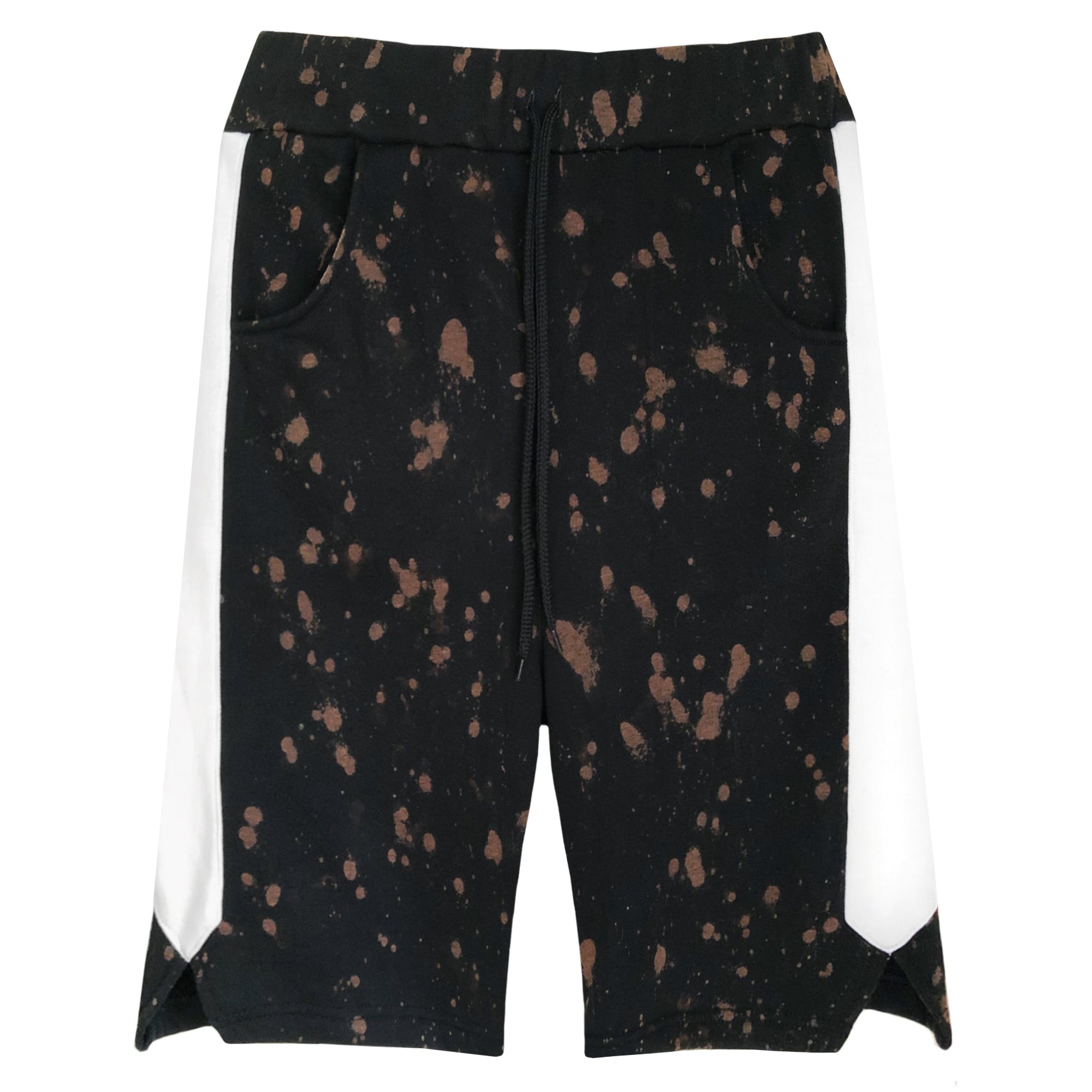 INFORMAL APPAREL | Splatter Shorts : Black