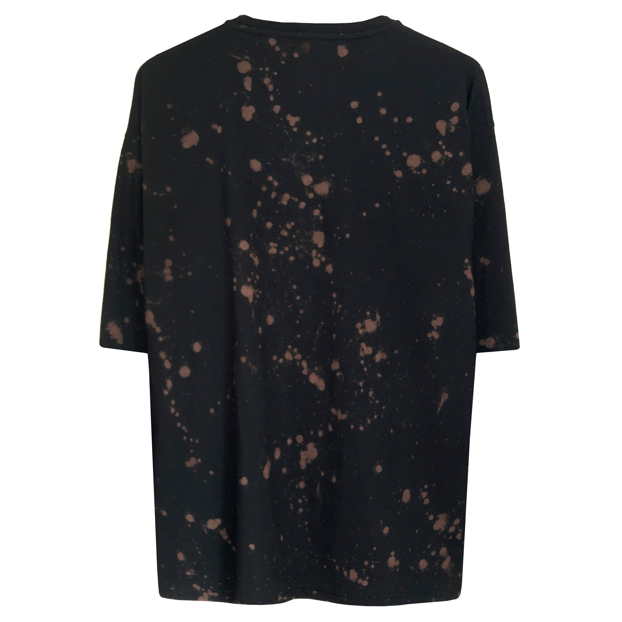 Splatter T-shirt : Black