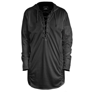 Sudadera con capucha Stringup: Negro