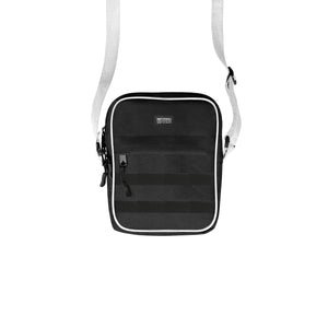 Mochila táctica para hombro: negro/blanco