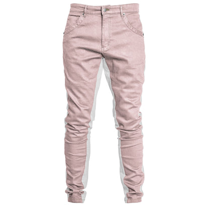 Track Jeans : Pink/White