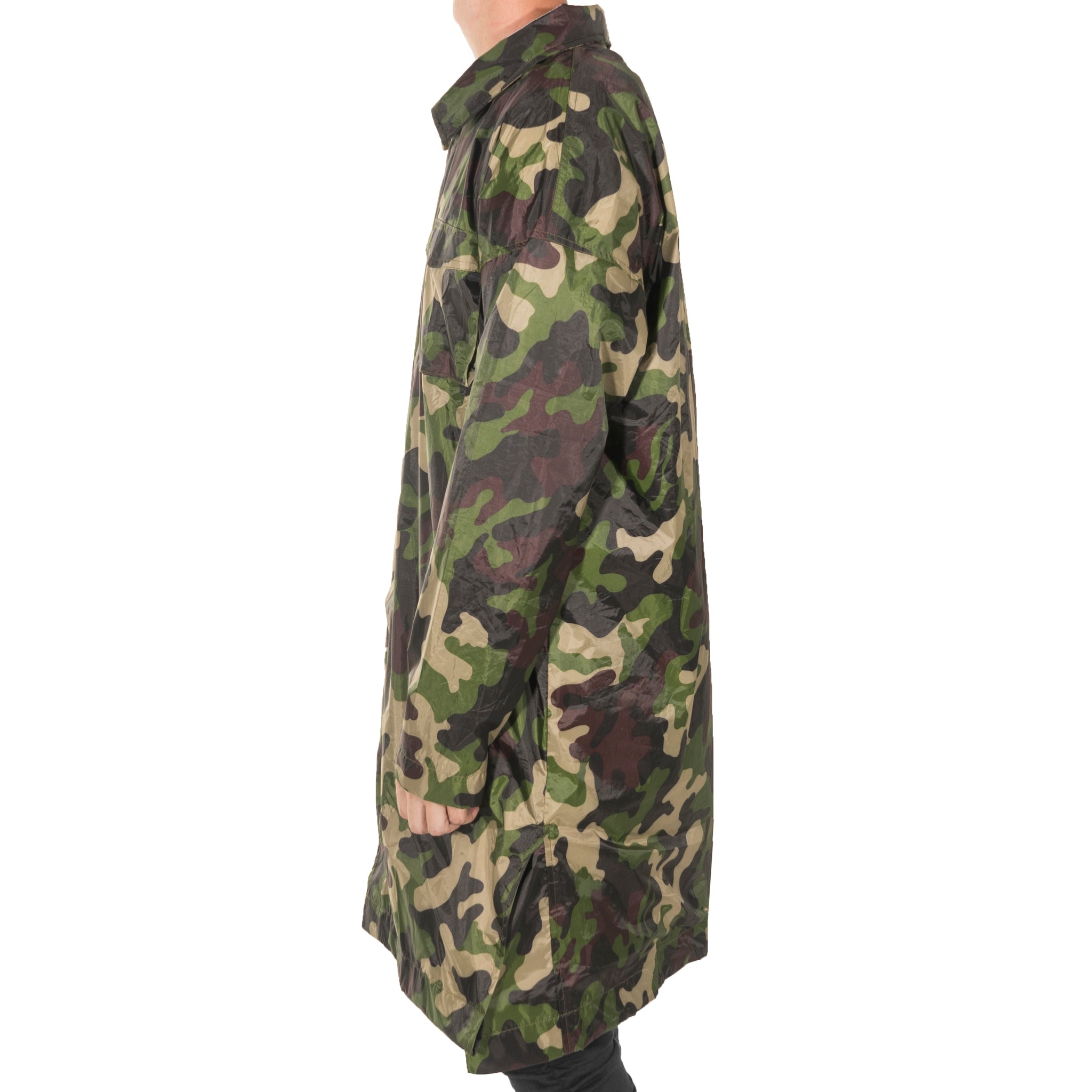 Gabardina impermeable: camuflaje