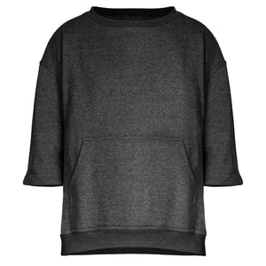Vertebrae Crewneck 2.0 : Charbon Chiné
