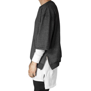 Vertebrae Crewneck 2.0 : Charcoal Heather