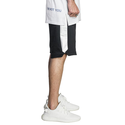 Pantalones cortos deportivos: negro/blanco.