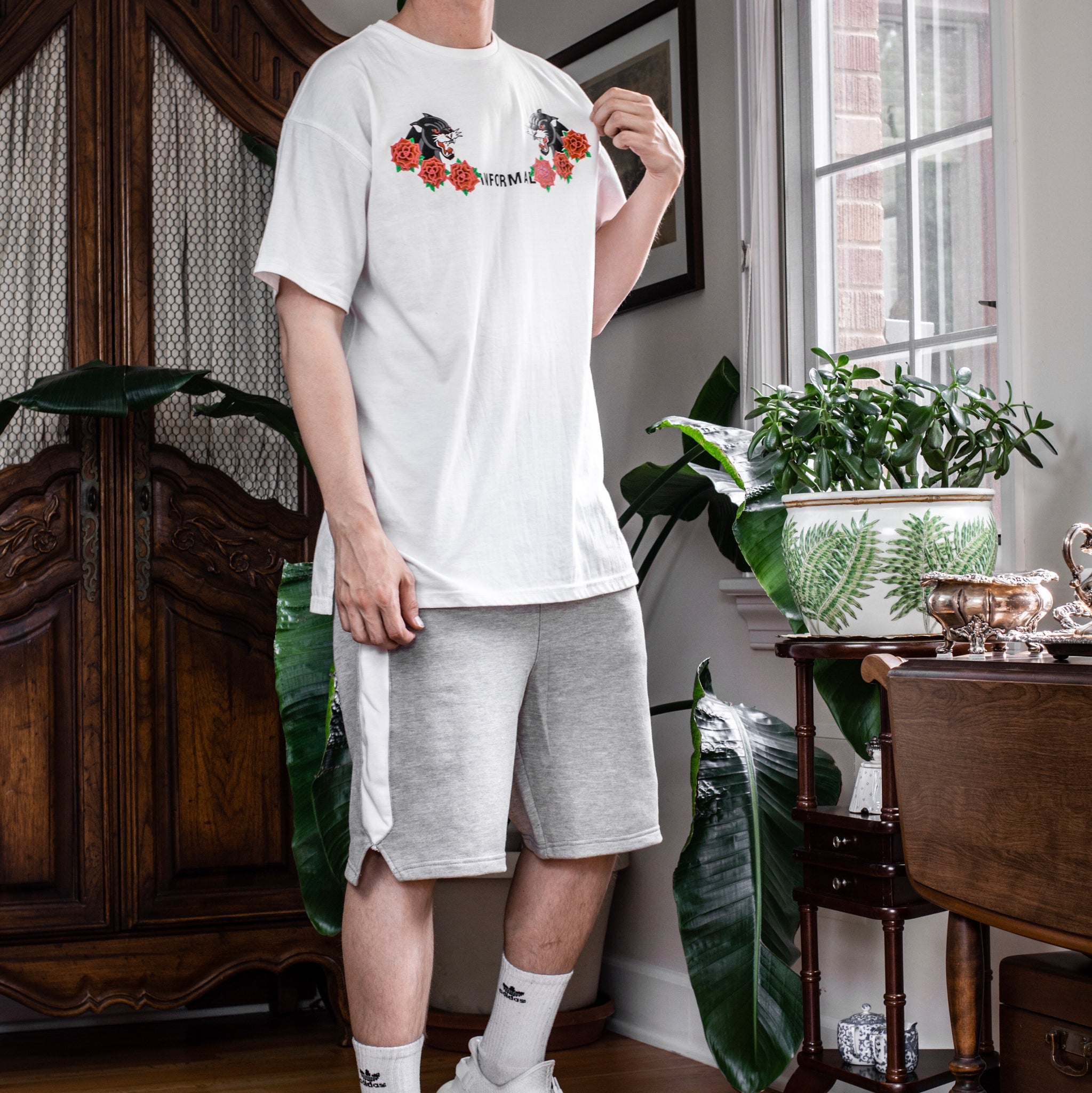 Panther T-shirt : White