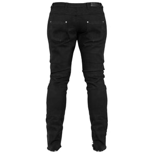 Distressed Jeans : Black