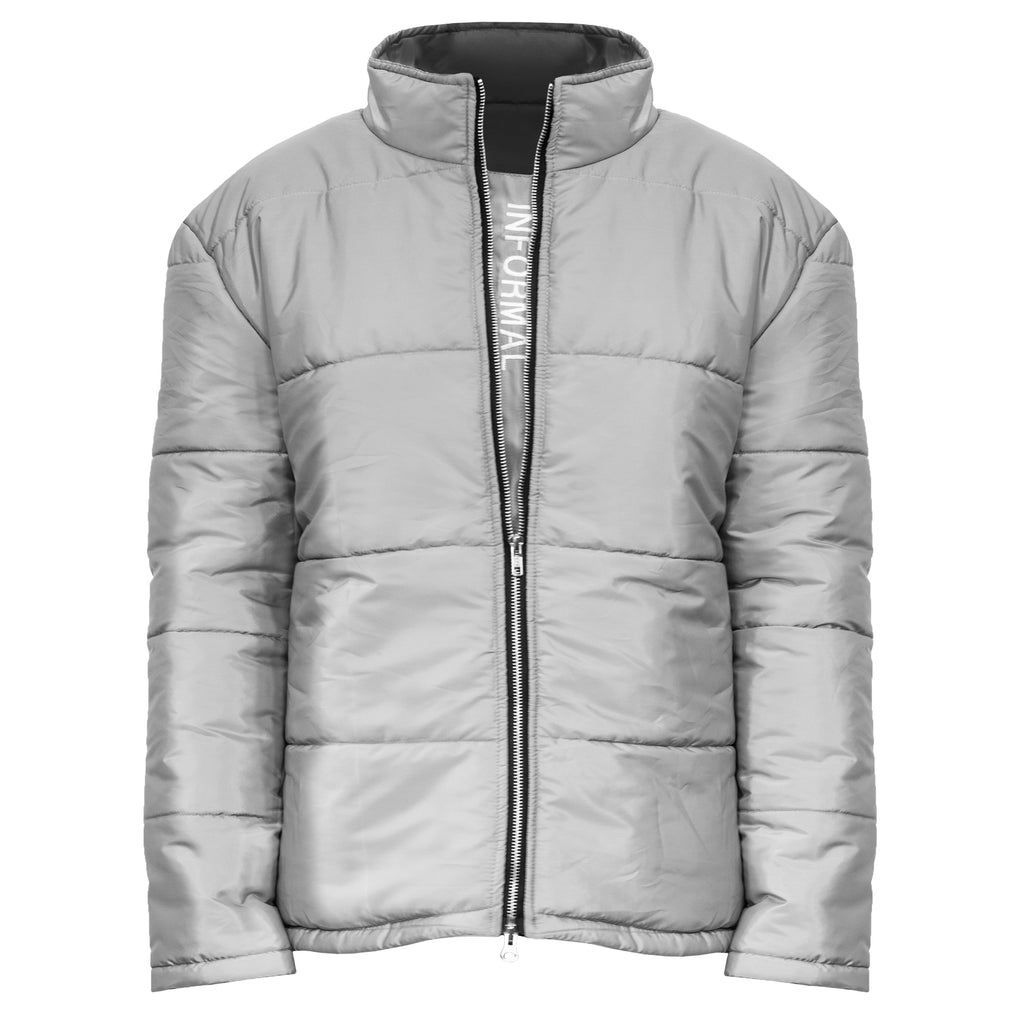 Puffer Jacket : Grey