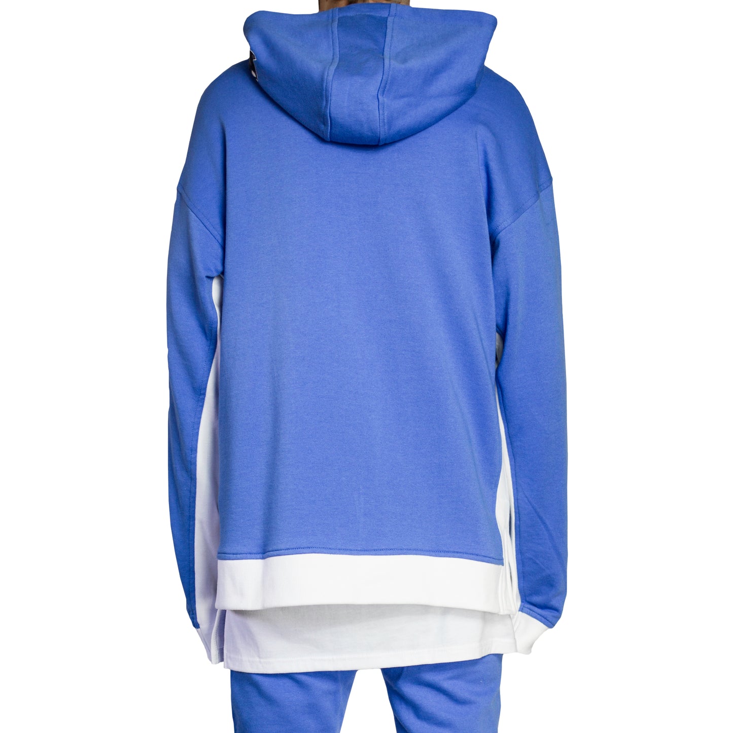 Panther Hoody : Turquoise/White